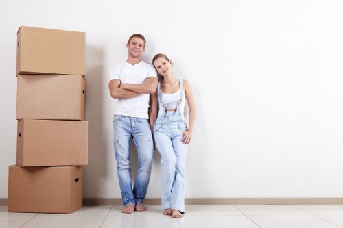 Same day removals team loading items in Waterloo