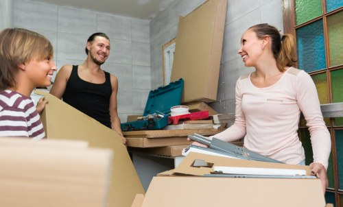 Preparing boxes and furniture for home moves in Waterloo