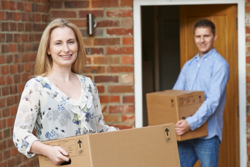 Commercial boxes and packing materials for a Waterloo office move