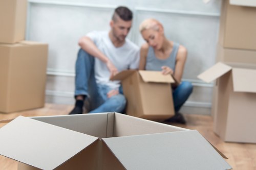 Local packing supplies arranged for a move in Waterloo