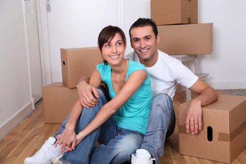Local removals team navigating access challenges in Waterloo