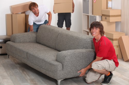 Careful loading and transport during a Waterloo business move
