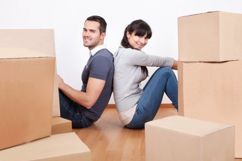 Professional house removal service helping with a residential move in Waterloo